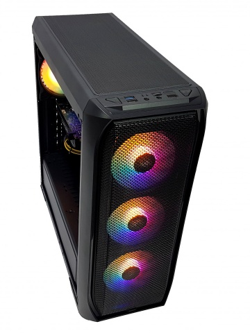 Calculator Gaming Intel Core i7 2600, 8GB, SSD 120GB + HDD 500GB, video Sapphire Radeon RX 570 PULSE ITX 4GB GDDR5 256-bit Lite