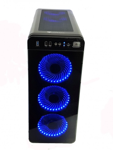 Calculator Gaming Intel Core i7 3770, 16GB, SSD 480GB + HDD 1TB, 2 placi video SAPPHIRE Radeon RX 470 NITRO+ OC, 4GB GDDR5, 256-bit, crossfire