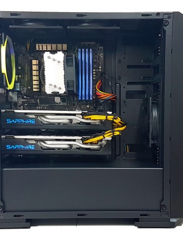 Calculator Gaming Intel Core i7 4790, 16GB DDR3, SSD NVME 480GB+1TB HDD, 2xSapphire Radeon RX 580 NITRO+ 4GB GDDR5 256-bit, CrossFire