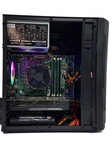 Calculator gaming Intel i5 2500, 8GB DDR3, SSD 120GB + HDD 500GB, video SAPPHIRE Radeon R7 370 OC NITRO 4GB GDDR5 256-bit