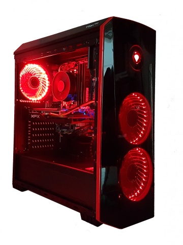 Calculator gaming Intel i7 3770, 16GB DDR3, SSD 256GB + HDD 1TB, video XFX Radeon RX 470 8GB GDDR5X 256 bit