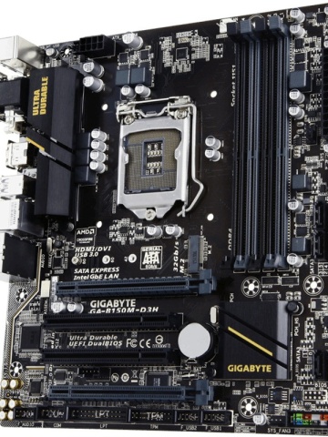 Placa de baza GIGABYTE GA-B150M-D3H, skt. 1151