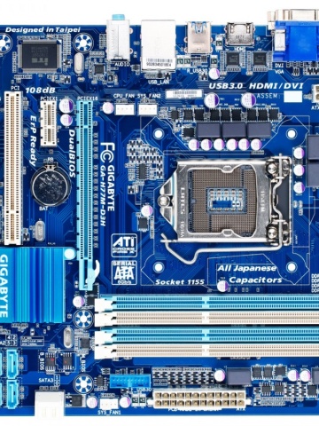 Placa de baza GIGABYTE GA-H77M-D3H, 1155, gen.2 si 3, 4xDDR3, USB 3, SATA 3, HDMI