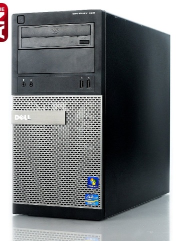 Calculator Dell Optiplex 390 MT, Intel Core i5-2400, 8GB DDR3, SSD120GB + HDD500GB, video HDMI, DVD-RW