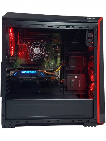Calculator Gaming Intel Core i7 2600, 16GB, SSD 240GB + HDD 1TB, video GIGABYTE Radeon R9 380X G1 GAMING 4GB GDDR5 256-bit