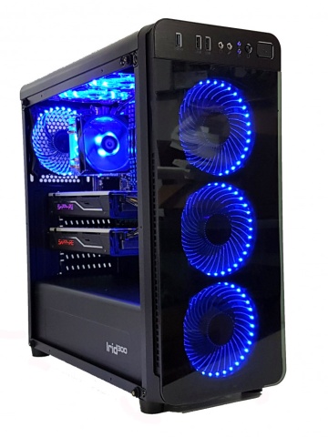 Calculator Gaming Intel Core i7 3770, 16GB, SSD 480GB + HDD 1TB, 2 placi video SAPPHIRE Radeon RX 470 NITRO+ OC, 4GB GDDR5, 256-bit, crossfire