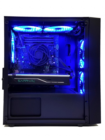 Calculator gaming Intel i7 4770, 16GB DDR3, SSD 240GB+HDD 1TB, video Sapphire Radeon RX 470 NITRO+ 4GB GDDR5 256-bit Lite