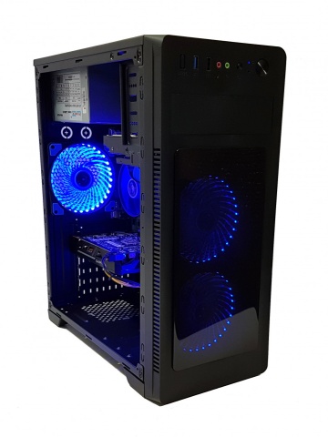 Calculator Gaming Intel Ivy Bridge Core i5 3470, 8GB DDR3, SSD 120GB + 500GB HDD, video Sapphire Radeon R7 370 NITRO OC 2GB GDDR5 256-bit