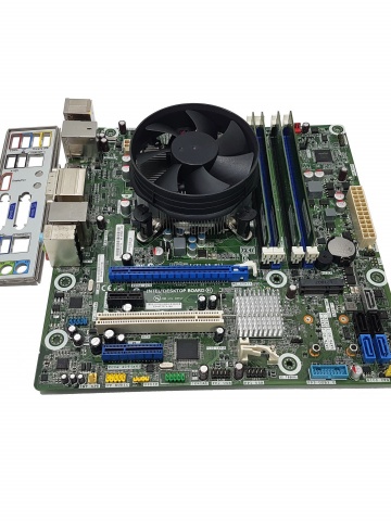 Kit placa de baza Intel DQ77MK + procesor i7 3770 + memorie 16GB + cooler