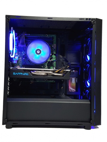 Calculator gaming Intel Haswell i5 4570, 8GB DDR3, SSD 120GB + HDD 1TB, video Sapphire NITRO+ RADEON RX 570 4GB GDDR5, 256-bit