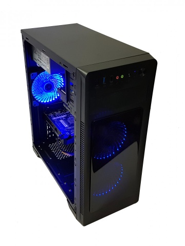 Calculator Gaming Intel Ivy Bridge Core i5 3470, 8GB DDR3, SSD 120GB + 500GB HDD, video Sapphire Radeon R7 370 NITRO OC 2GB GDDR5 256-bit