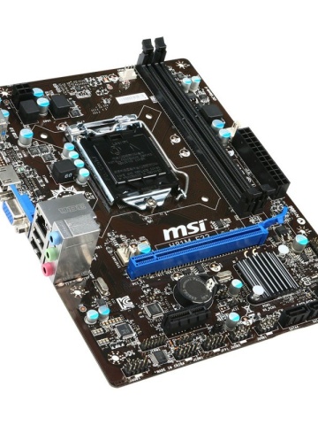 Placa de baza MSI H81M-E33 LGA1150 Military Class 4, HDMI