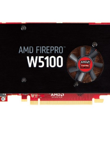 Placa video profesionala Sapphire FirePro W5100 4GB GDDR5 128-bit, mufe 4 monitoare