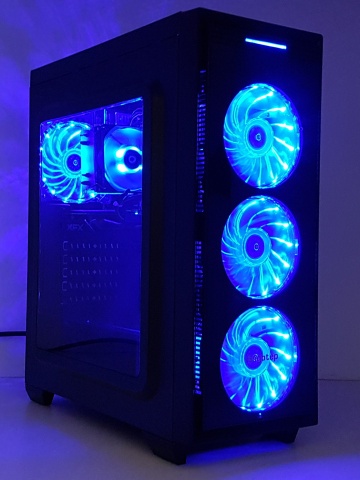 Calculator Gaming Intel Core i7 3770, 16GB, SSD 240GB + HDD 3TB, video XFX Radeon RX 470 8GB GDDR5X 256 bit