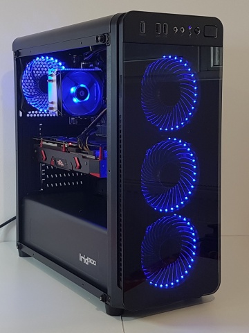 Calculator Gaming AMD Ryzen 7 1700X, 32GB DDR4, SSD NVME 512GB+4TB HDD, video PowerColor Radeon RX Vega56 8GB HBM2 Red Devil 2048 bit