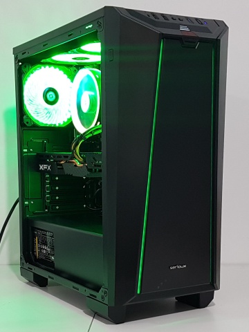 Calculator Gaming AMD Ryzen 5 2600, 16GB DDR4, SSD M2 256GB+ 4TB HDD, video XFX Radeon RX 580 GTS XXX Edition 8GB GDDR5 256-bit