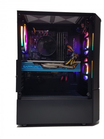 Calculator Gaming Intel Skylake Core i7 6700, 16GB DDR4, SSD 256GB + 1TB HDD, video Sapphire Radeon RX 580 NITRO+ 8GB GDDR5 256-bit Special Edition