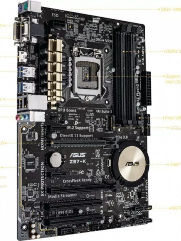 Placa de baza ASUS Z97-K, socket 1150