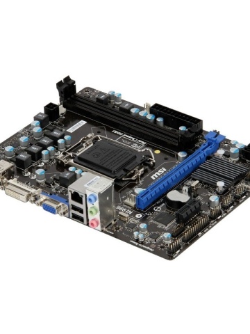 Placa de baza MSI H61M-P31 (G3), LGA1155, DDR3 16GB max, DVI/VGA