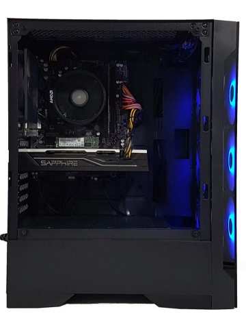 Calculator Gaming AMD Ryzen 3 3200G, 16GB DDR4, SSD M2 256GB + 500GB HDD, video Sapphire Radeon RX 570 PULSE 8GB GDDR5 256-bit