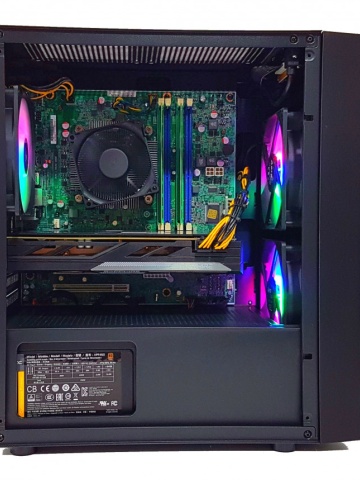 Calculator Gaming Intel Core i5 3470, 8GB DDR3, SSD 120GB + 500GB HDD, video Sapphire Radeon R9 380 NITRO 4GB GDDR5 256-bit BackPlate