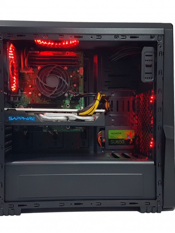 Calculator gaming Intel Haswell i5 4570, 16GB DDR3, SSD 240GB + 1TB, video Sapphire Radeon RX 580 NITRO+ 4GB GDDR5 256-bit