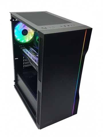 Calculator gaming Intel i5 4670, 16GB DDR3, SSD 120GB + HDD 500GB, video Sapphire Radeon RX 480 NITRO+ OC 4GB GDDR5 256-bit Lite