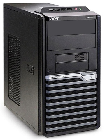Calculator ACER Veriton M4630G Tower, 1150, i5 4590, 8GB DDR3, SSD 120GB + 500GB HDD, placa video Asus RX570 4GB GDDR5 256-bit, DVI