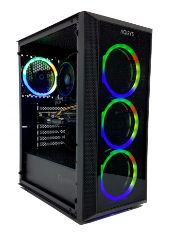 Calculator Gaming AMD Ryzen 5 2600X, 16GB DDR4, SSD M2 256GB + SSD 500GB + 1TB HDD, video Zotac GeForce GTX 1660 Ti 6GB GDDR6 192-bit, telecomanda LED