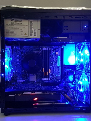 Calculator Gaming Intel Core i5 4570, 16GB, SSD180GB+1000GB HDD,ASUS AMD Radeon RX 570 STRIX GAMING, 4GB GDDR5, 256bit