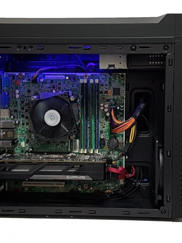Calculator gaming Intel i5 2500, 8GB DDR3, SSD 240GB + HDD 500GB, video SAPPHIRE Radeon R7 370 OC NITRO 4GB GDDR5 256-bit
