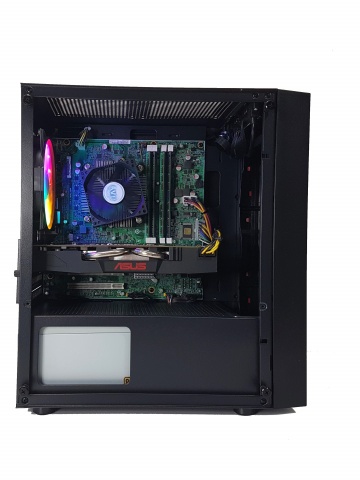 Calculator gaming Intel i7 2600, 16GB DDR3, SSD 256GB + HDD 500GB, video ASUS RX 570 4GB GDDR5 256-bit DVI