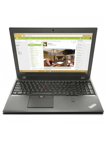 Laptop Refurbished Lenovo ThinkPad T560, i5-6300U, 8GB DDR3, SSD 256GB, Webcam