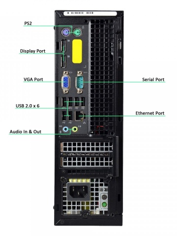 Calculator Dell OptiPlex 7020 SFF procesor Intel Haswell Refresh i5 4590, SSD 480GB, 8GB DDR3, DVD-RW