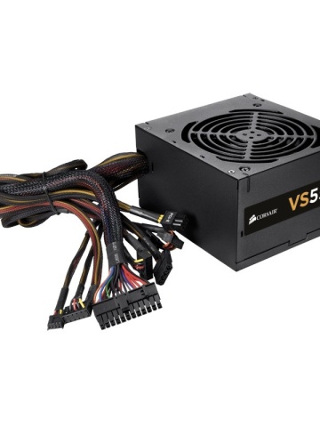 Sursa Corsair VS Series VS550 550W Reali, PFC Activ, Certificare 80+