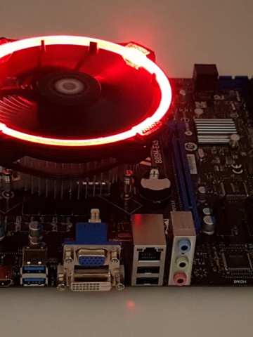 Placa de baza MSI B85M-E45 + procesor Haswell Refresh i5 4690 + cooler