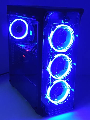 Calculator gaming Intel i7 4770, 16GB DDR3, SSD 240GB+HDD 4TB, video PowerColor Radeon RX Vega56 8G HBM2 Red Devil 2048-bit