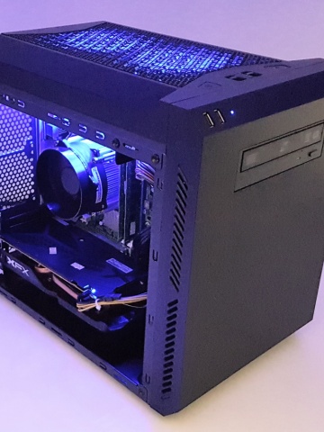 Calculator Gaming Intel Core i5 4570, 8GB, SSD 120GB + HDD 3TB, video XFX Radeon RX 470 8GB GDDR5 256bit, DVD-RW
