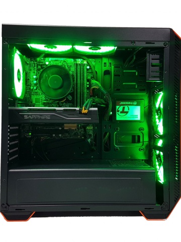 Calculator gaming Intel Haswell i7 4770, 16GB DDR3, SSD 120GB + HDD 1TB, video Sapphire PULSE RADEON RX 580, 4GB GDDR5, 256-bit