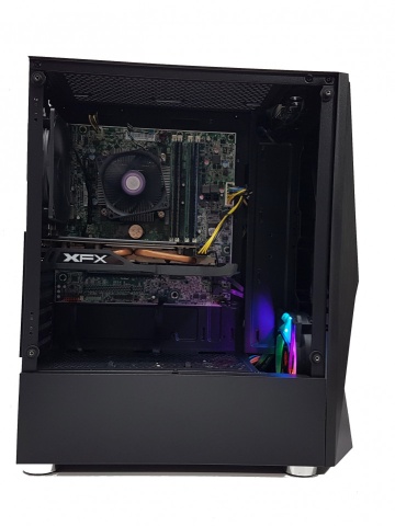 Calculator gaming Intel Haswell i7 4790, 16GB DDR3, SSD 300GB + HDD 500GB, video XFX Radeon RX 470 8GB GDDR5 256 bit