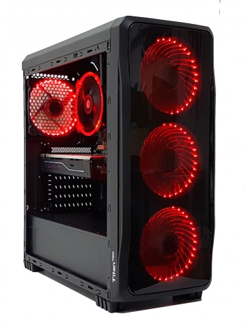 Calculator gaming Intel i5 4460, 16GB DDR3, SSD 240GB+HDD 500GB, video Sapphire Radeon RX 470 NITRO+ 4GB GDDR5 256-bit Lite
