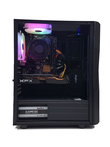 Calculator Gaming Intel Kaby Lake Core i5 7500, 16GB DDR4, SSD 512GB + 1TB HDD, video XFX Radeon RX 580 GTS XXX Edition 8GB GDDR5 256-bit