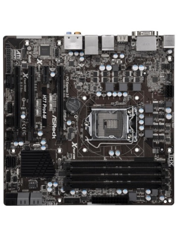 Placa de baza ASRock H77 Pro4-M, 1155, gen.2 si 3, 4xDDR3, USB 3, SATA 3, HDMI