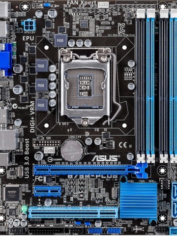 Placa de baza Asus B75M-PLUS, 1155, gen.2 si 3, USB 3, SATA 3, PCI Express 3.0
