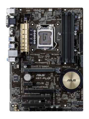 Placa de baza ASUS H97-PLUS, socket 1150