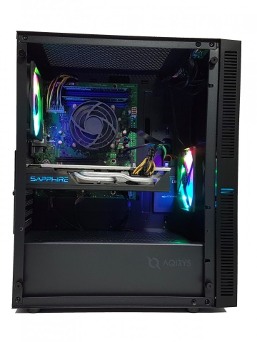 Calculator gaming Intel Haswell Refresh i5 4590, 8GB DDR3, SSD 240GB + HDD 1TB, video Sapphire NITRO+ RADEON RX 570, 4GB GDDR5, 256-bit