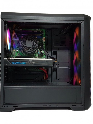 Calculator gaming Intel i5 4570, 8GB DDR3, SSD 240GB + HDD 1TB, video Sapphire Radeon RX 470 NITRO+ 4GB GDDR5 256-bit Lite