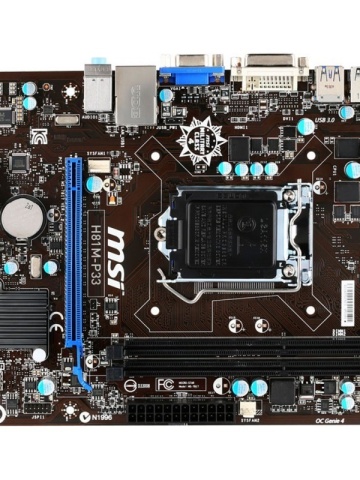 Placa de baza MSI H81M-P33 LGA1150 Military Class 4