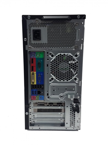 Calculator ACER Veriton M4630G Tower, 1150, i5 4590, 8GB DDR3, SSD 120GB + 500GB HDD, placa video Asus RX570 4GB GDDR5 256-bit, DVI