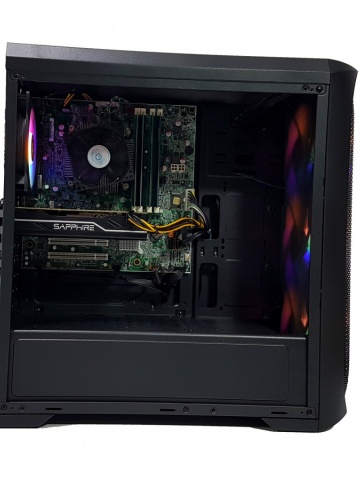 Calculator Gaming Intel Core i7 2600, 8GB, SSD 120GB + HDD 500GB, video Sapphire Radeon RX 570 PULSE ITX 4GB GDDR5 256-bit Lite